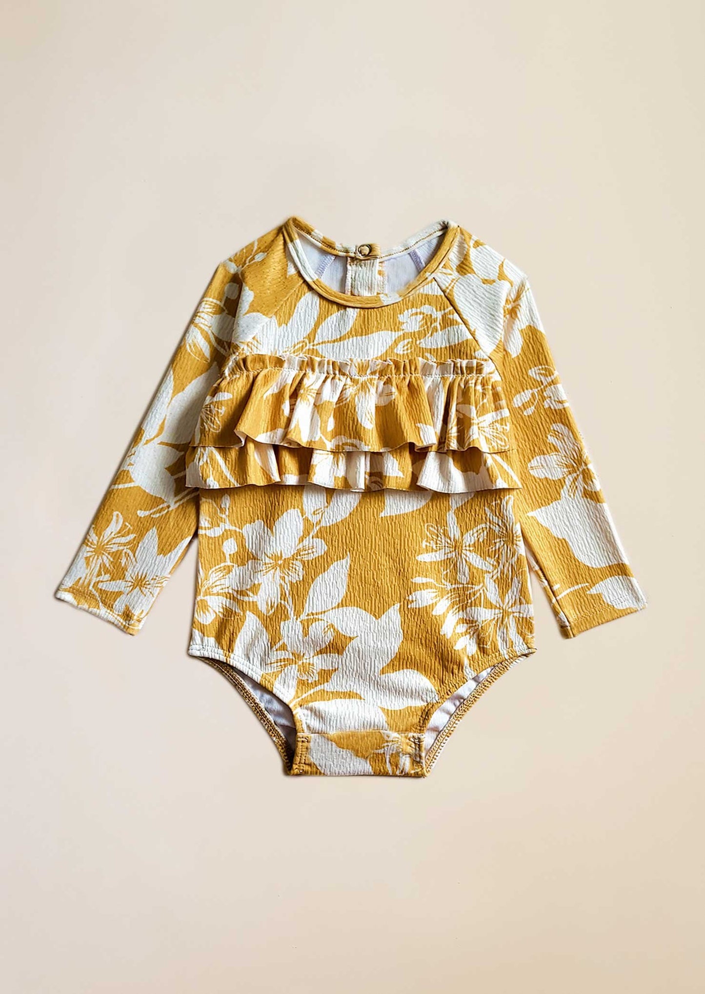 Le body de bain - Yellow Paradise