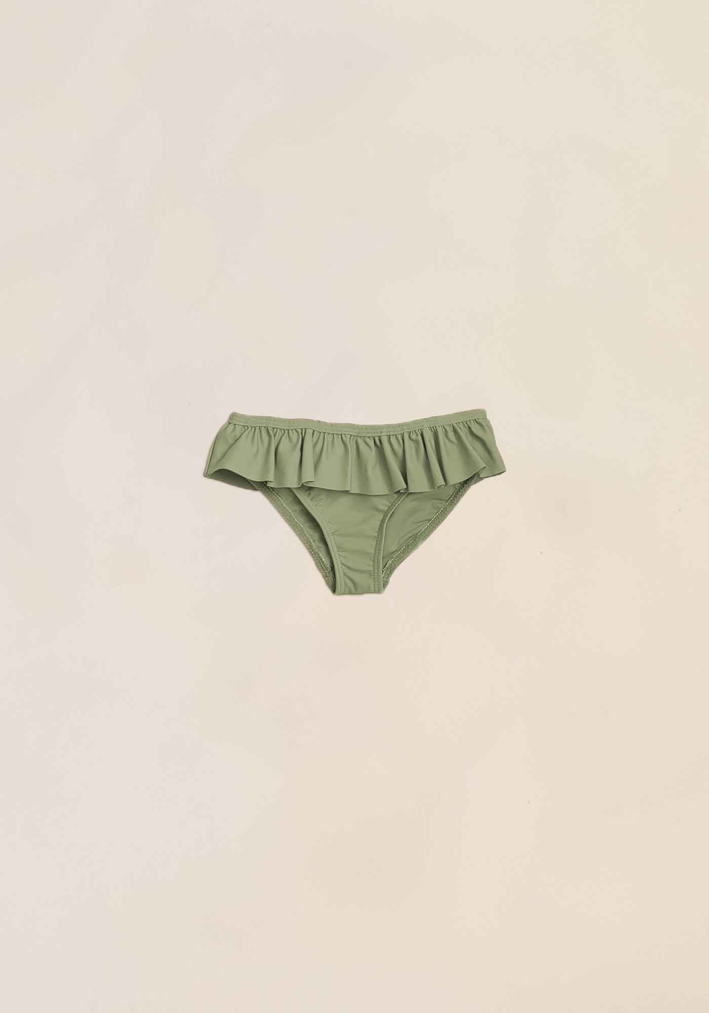 maillot de bain enfant culotte anti uv volant moka fille petits kiwis