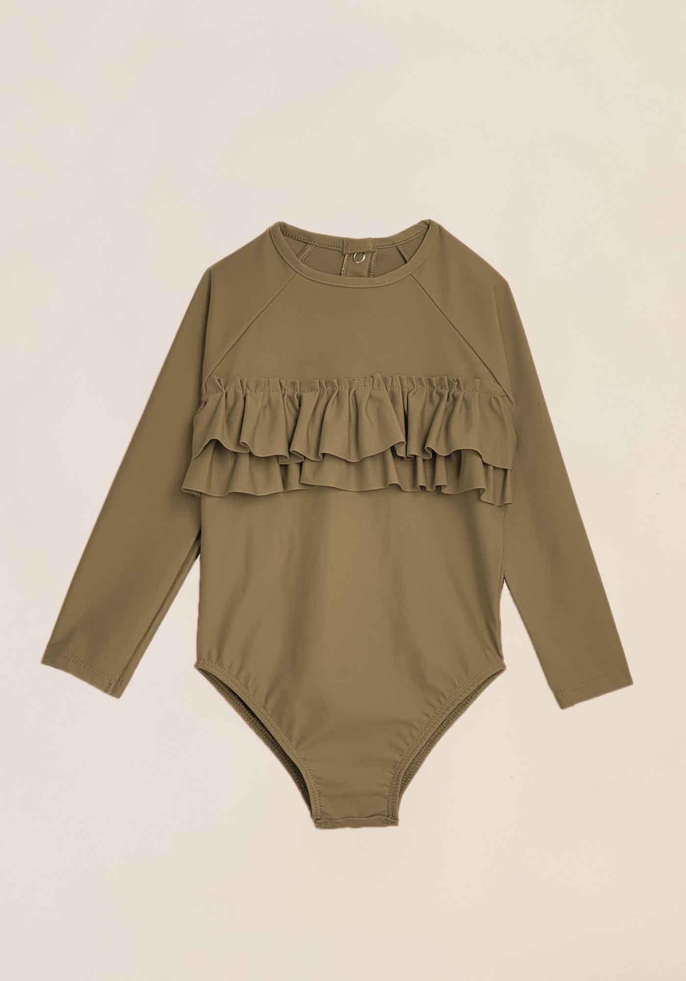 maillot de bain enfant Body anti uv volant moka fille petits kiwis