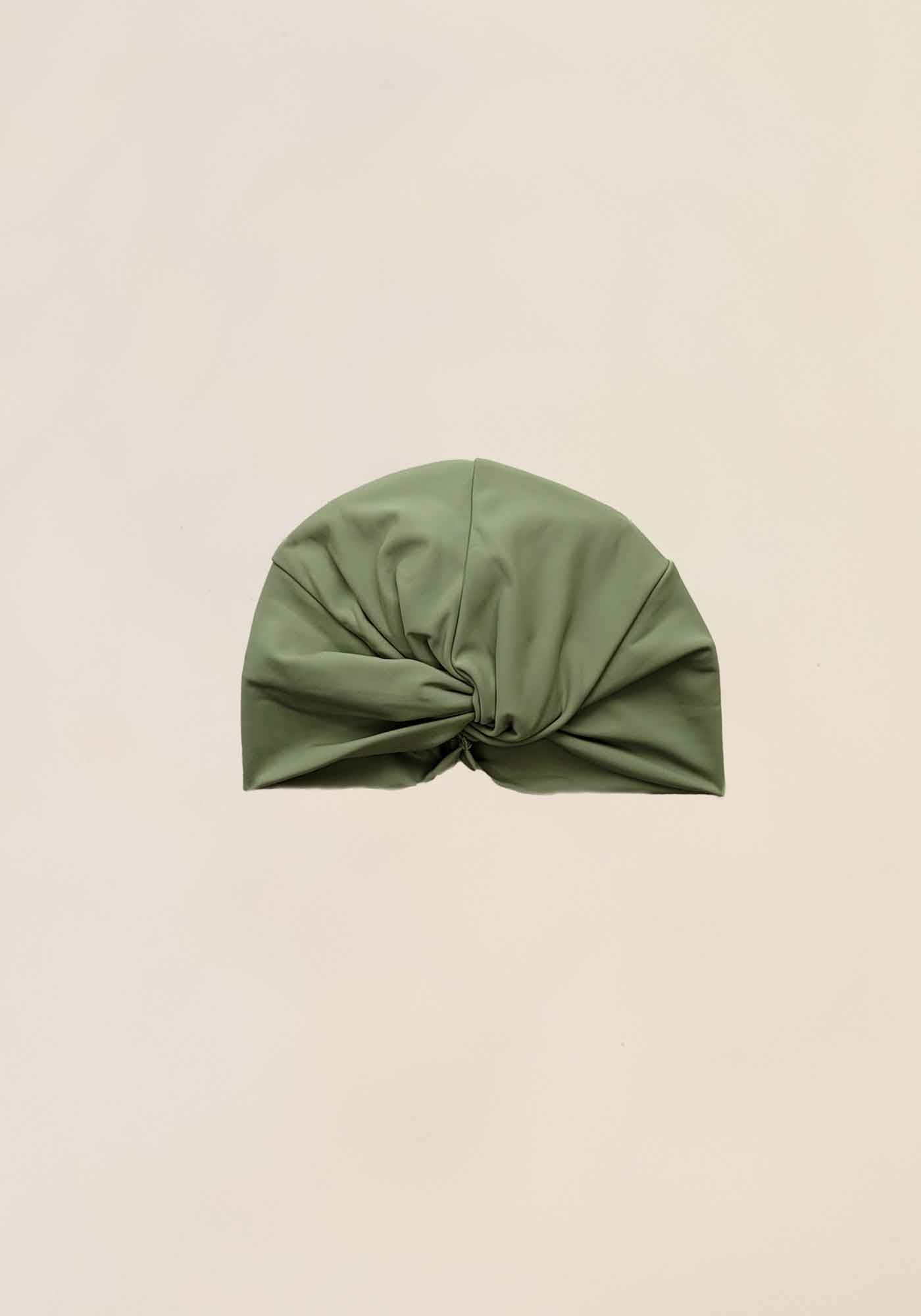 turban anti uv enfant fille bebe bonnet de bain kaki vert olive petits kiwis