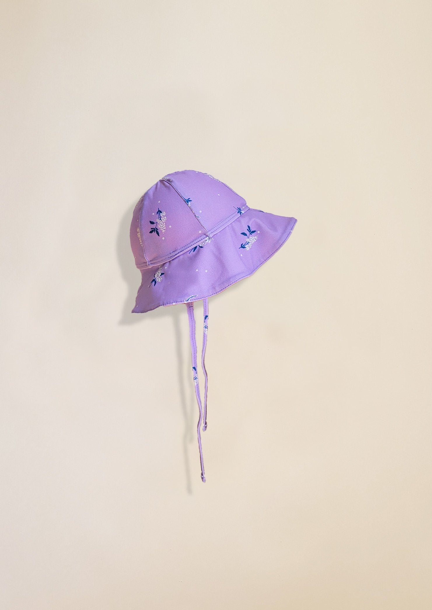 chapeau anti UV petits kiwis maillot de bain enfant